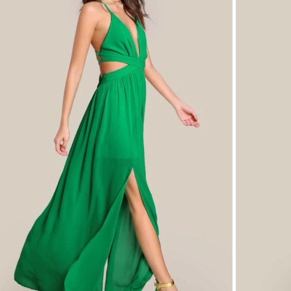 Tie Up Flowy Dress - Picture 3 of 5